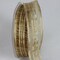 The Ribbon People Gold Colored Plaid French Wired Craft Ribbon 1" x 25 Yards